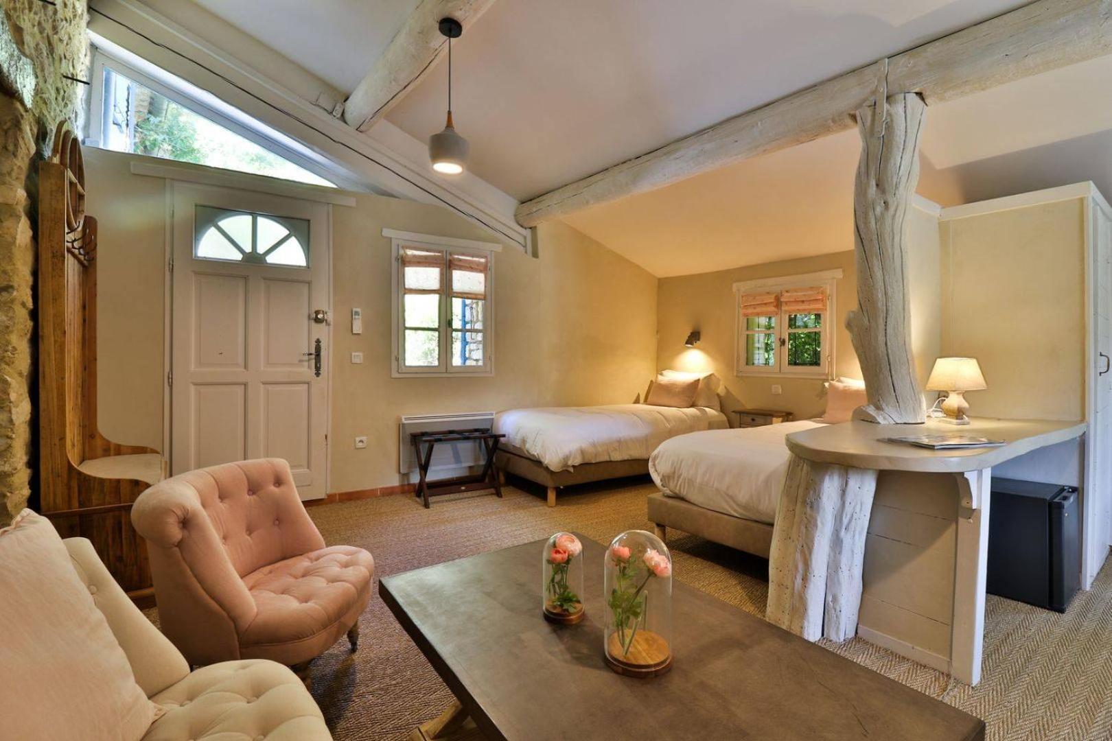 La Bastide Bleue Hotel Séguret Buitenkant foto