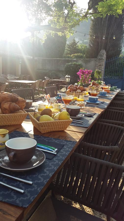 La Bastide Bleue Hotel Séguret Buitenkant foto